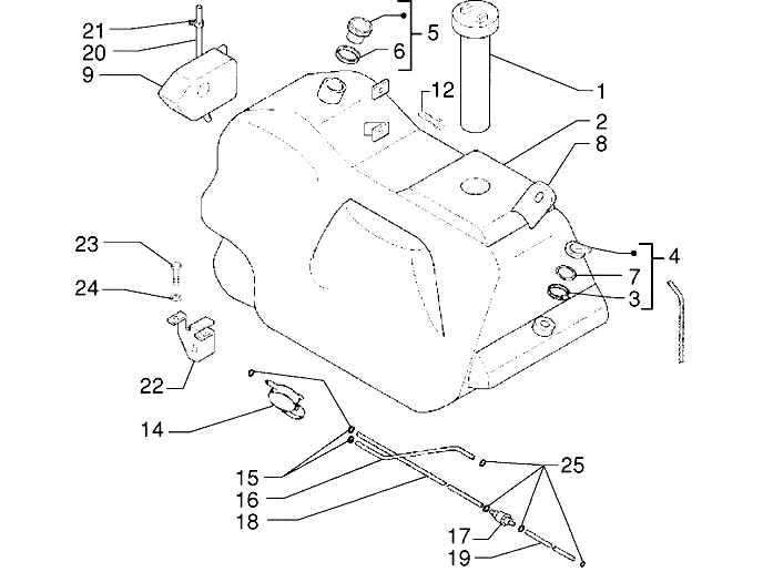 Brandstoftank
