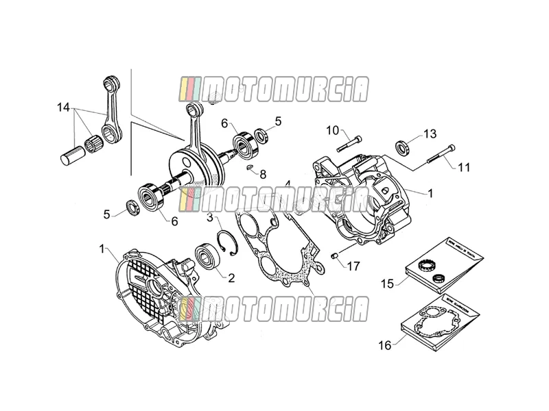 Crank-case-connect.rod Group