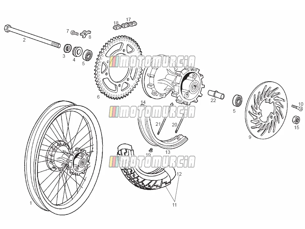 Roue avant
