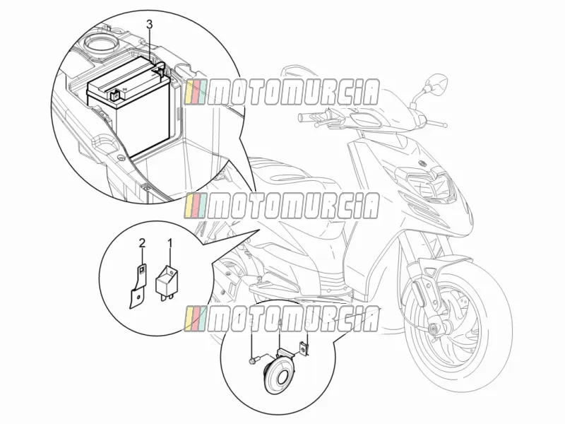 Remote Control Switches - Battery - Horn