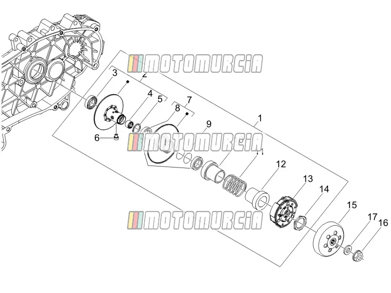 Driven Pulley