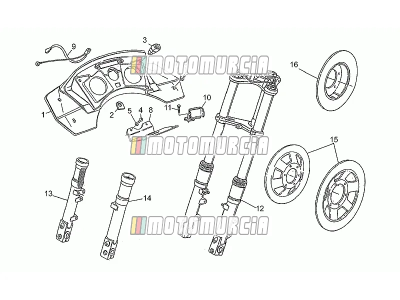 Fourche avant 850t5 carab.1989