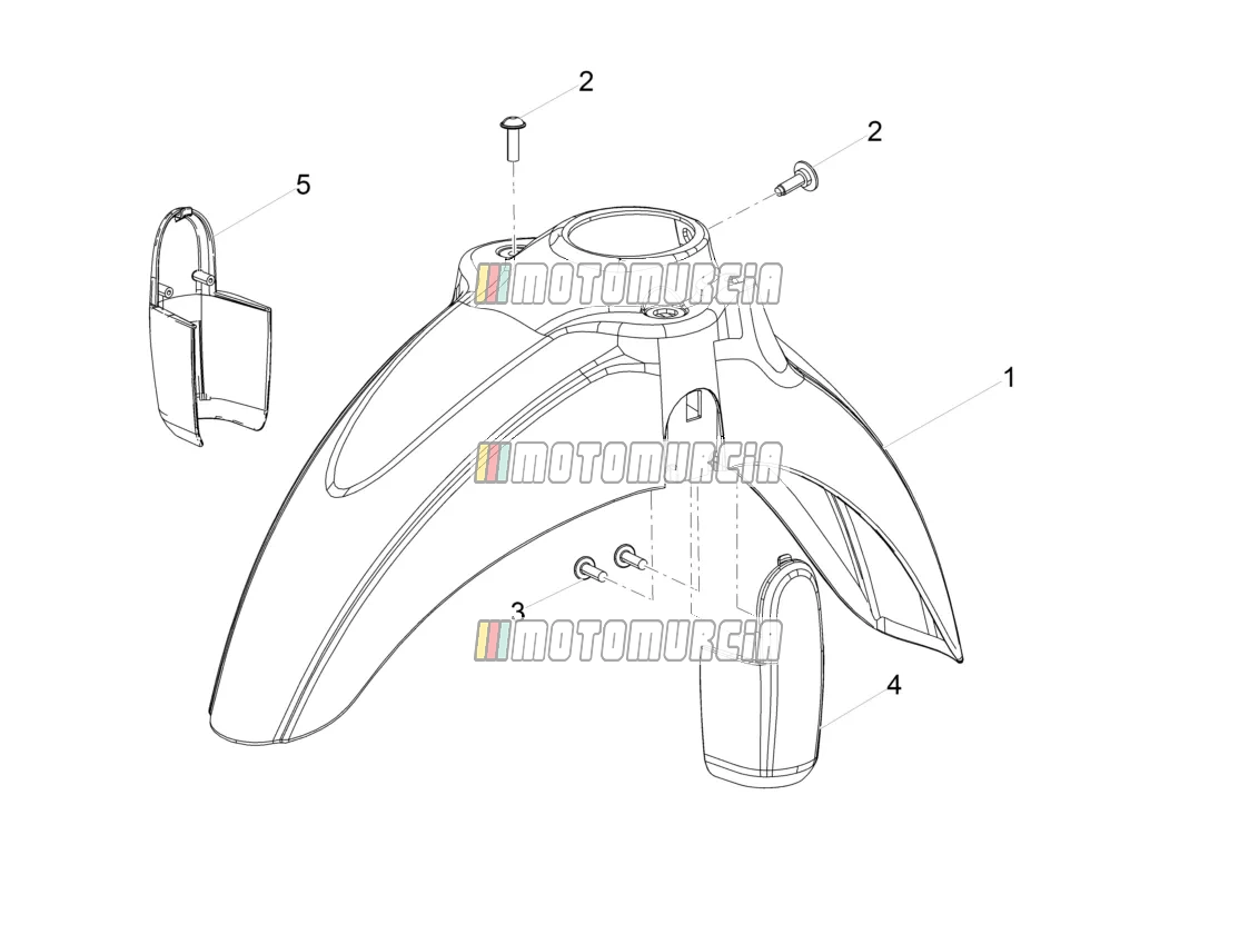Frame » Front Body Vi - Front Mudguard