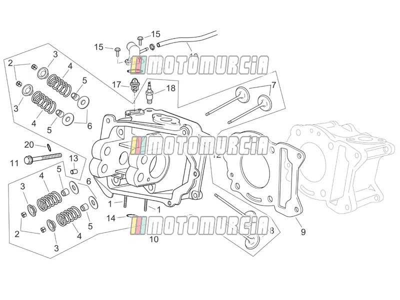 Motor » cilinderkop