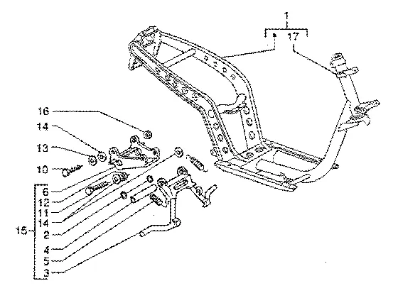 Chassis-centrale standaard