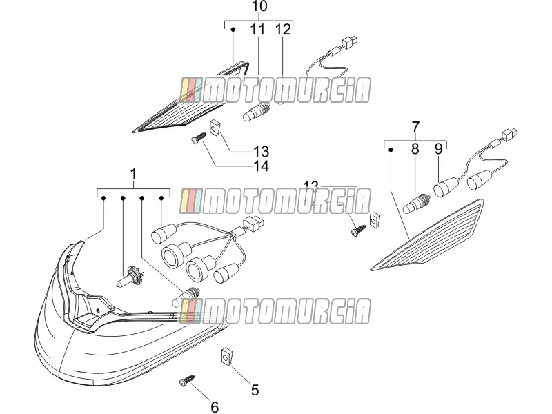 Phares avant - clignotants