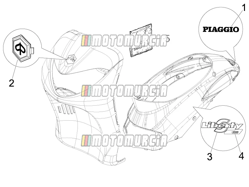 Platen - emblemen