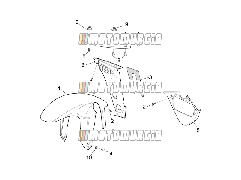 Front Body - Front Mudguard
