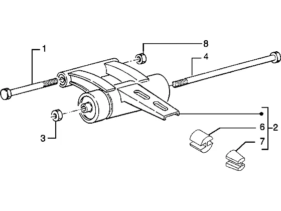 Bras oscillant