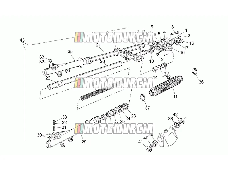 Fourche avant <km111999