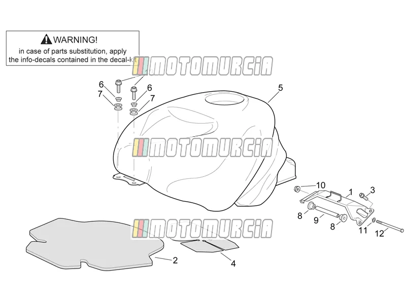 Brandstoftank i