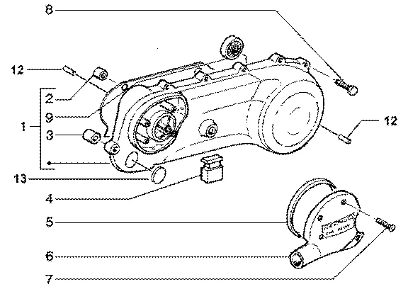 Couvercle de transmission