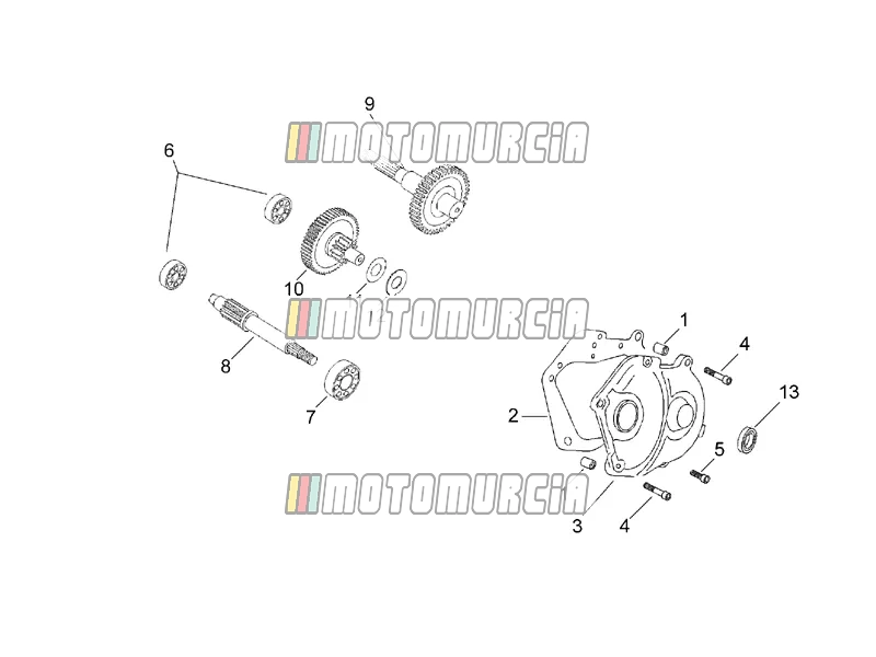 Motor » transmisión mando final