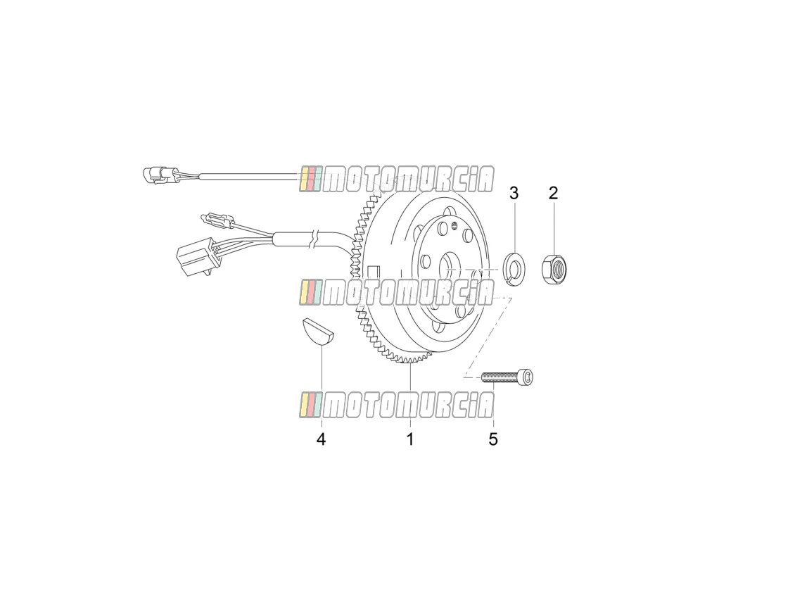 Cdi magneet assy