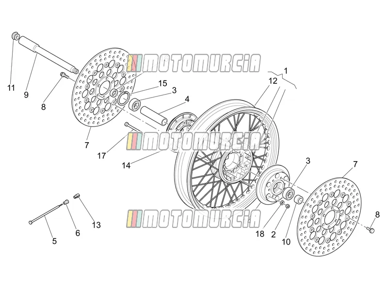 Roue avant