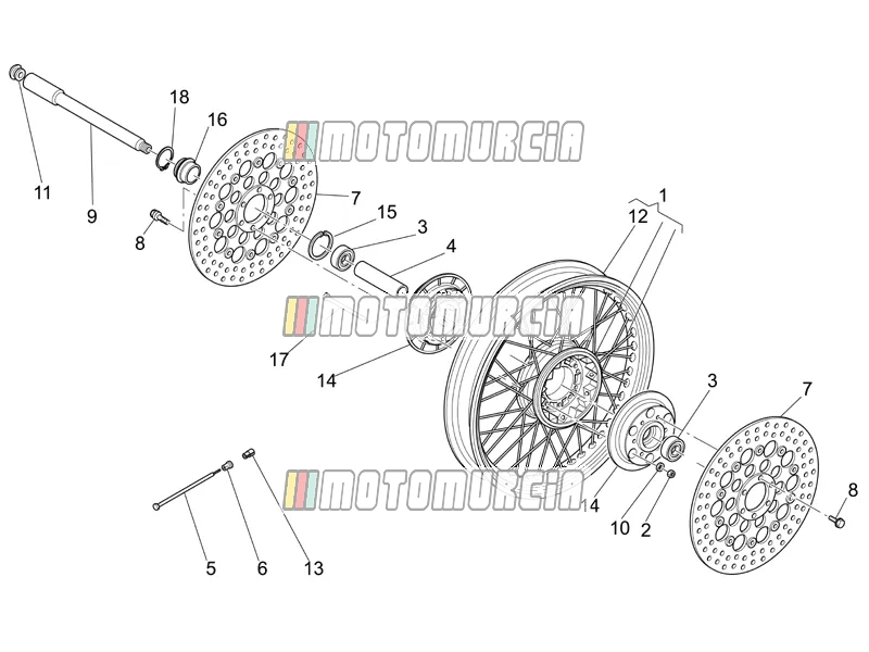 Roue avant