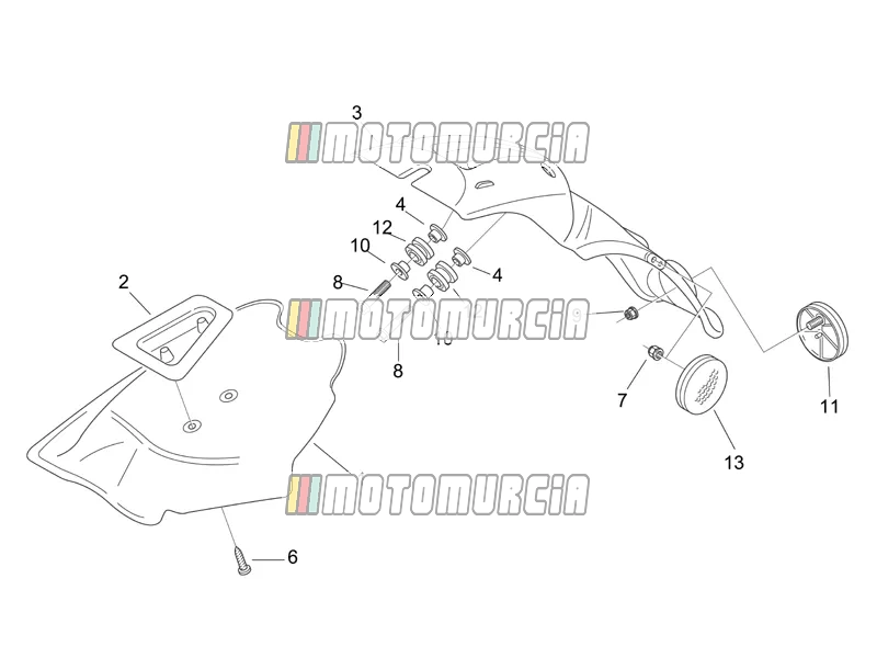 Frame » achterlichaam iii - spatbord