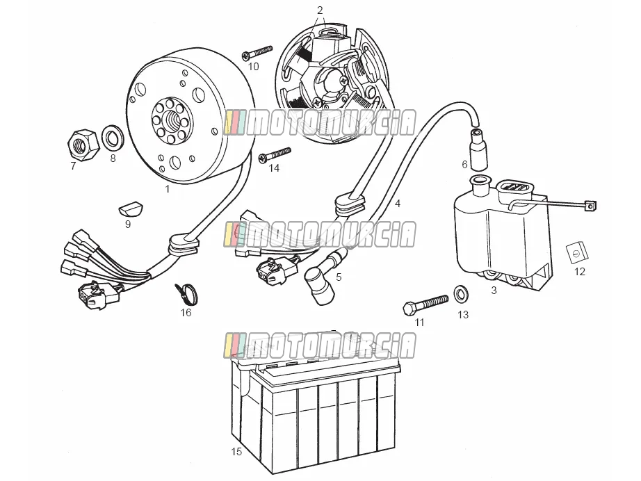 Cdi magneet assy