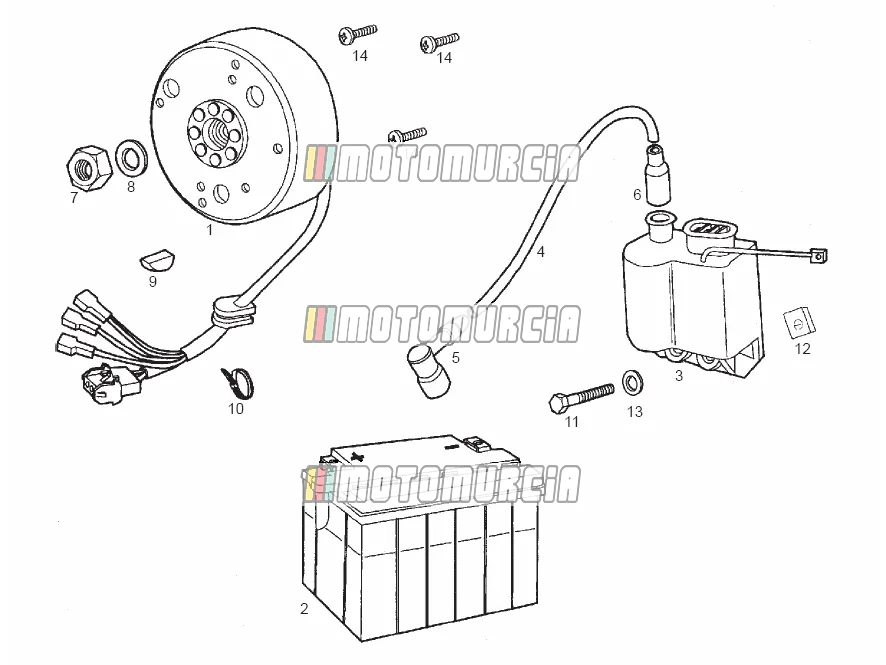 Cdi magneet assy