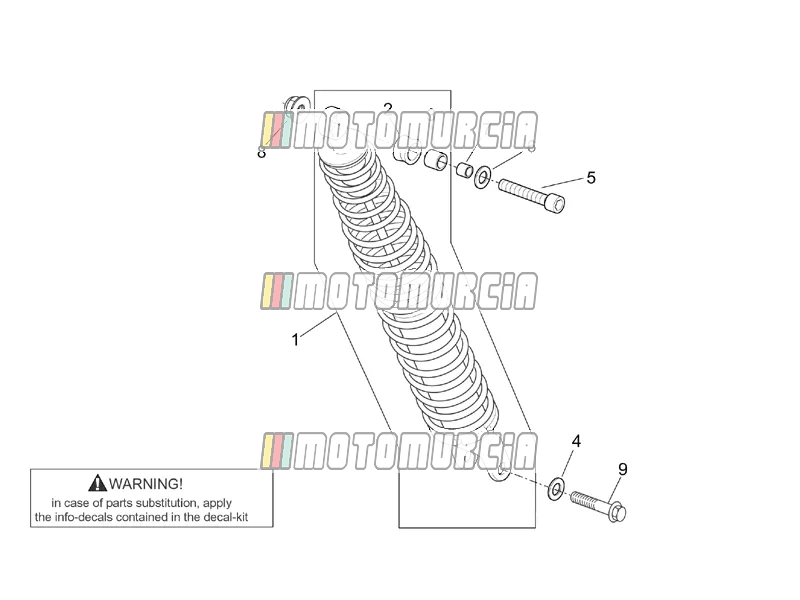 Frame »achterschokdemper