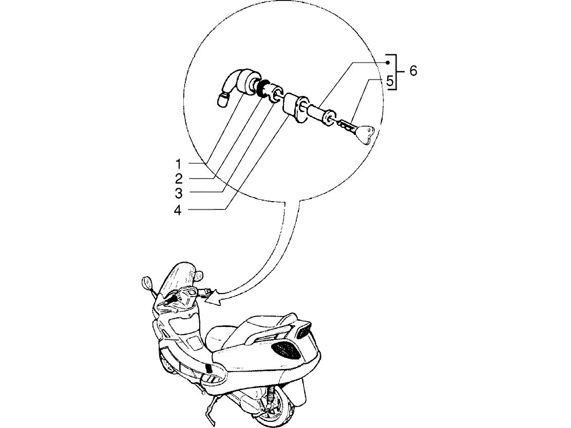 Interruptor con llave