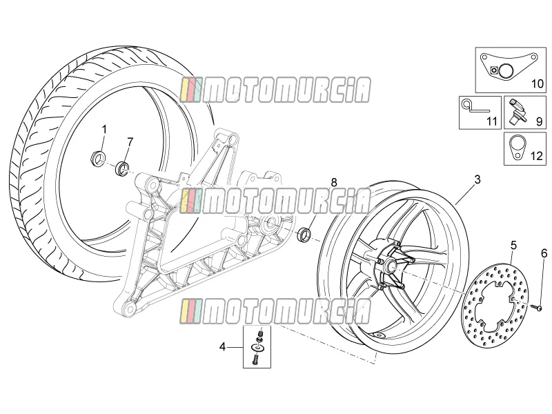 Frame » achterwiel