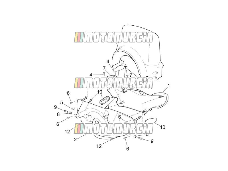 Frame » Front Body - Front Fairing