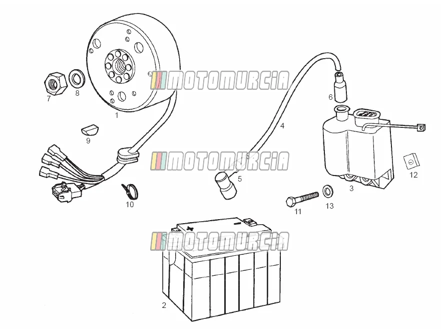 Cdi magneet assy