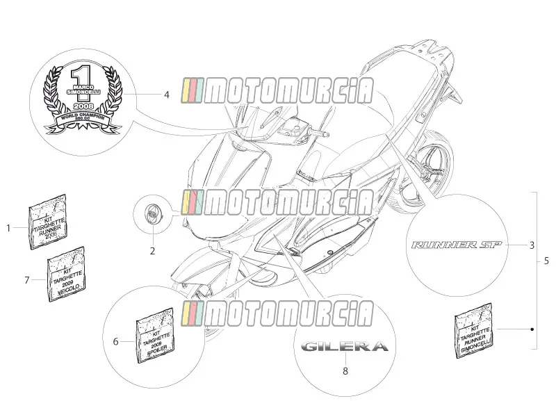 Platen - emblemen