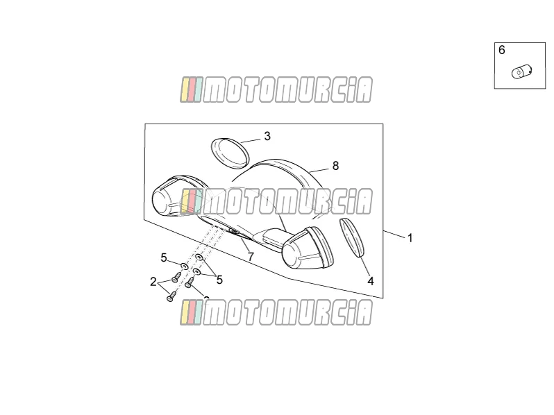 Frame »achterlichten