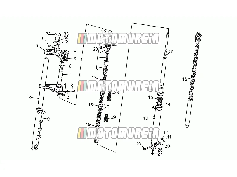Fourche avant
