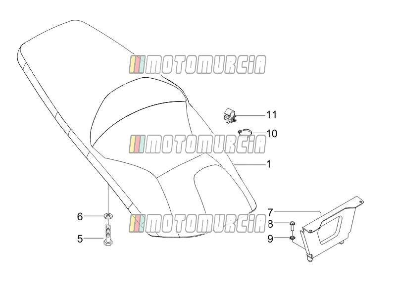 Zadel/stoelen