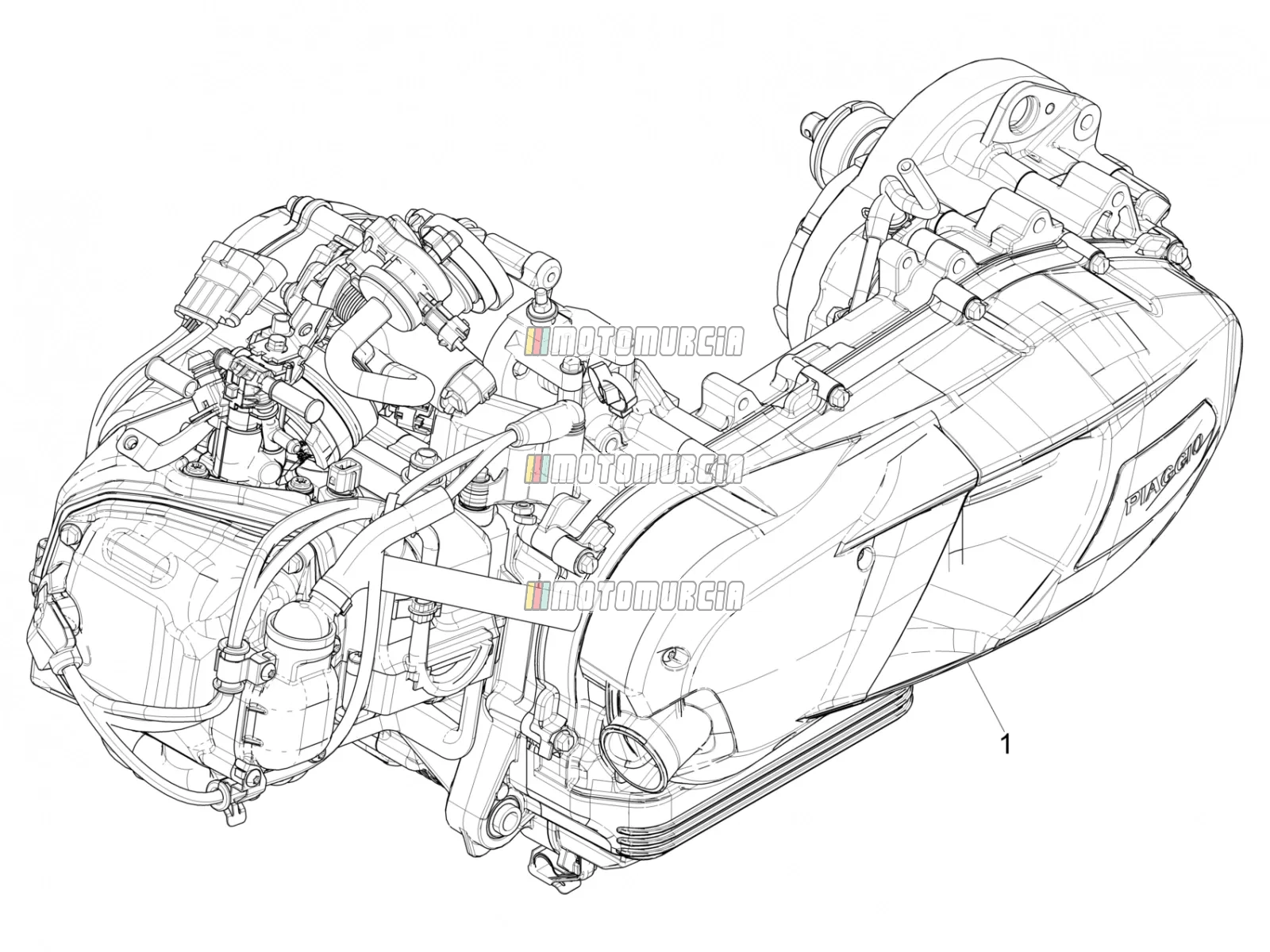 Motor, montage