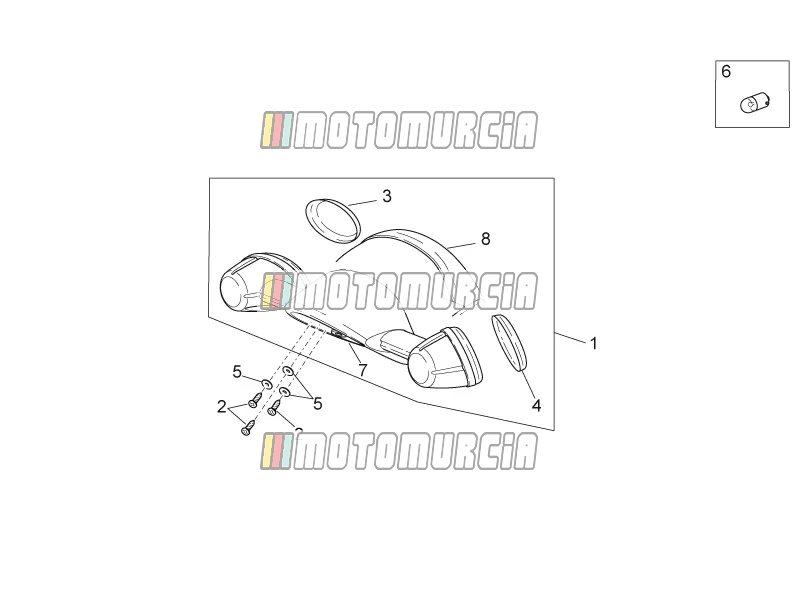 Frame »achterlichten