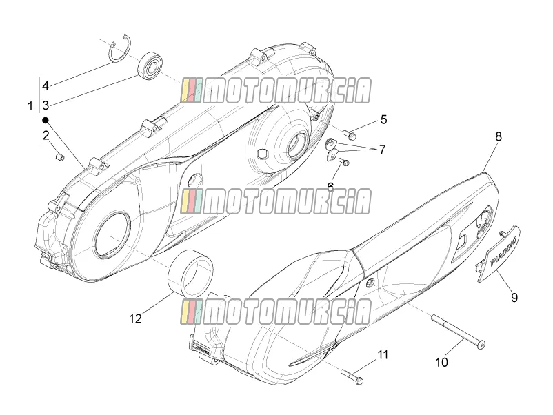 Crankcase Cover - Crankcase Cooling