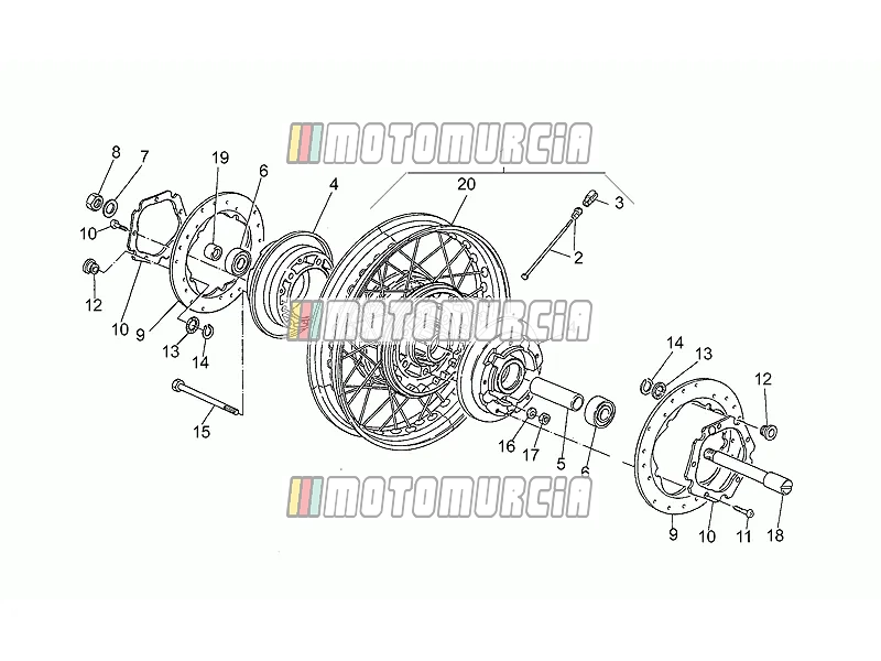 Roue avant