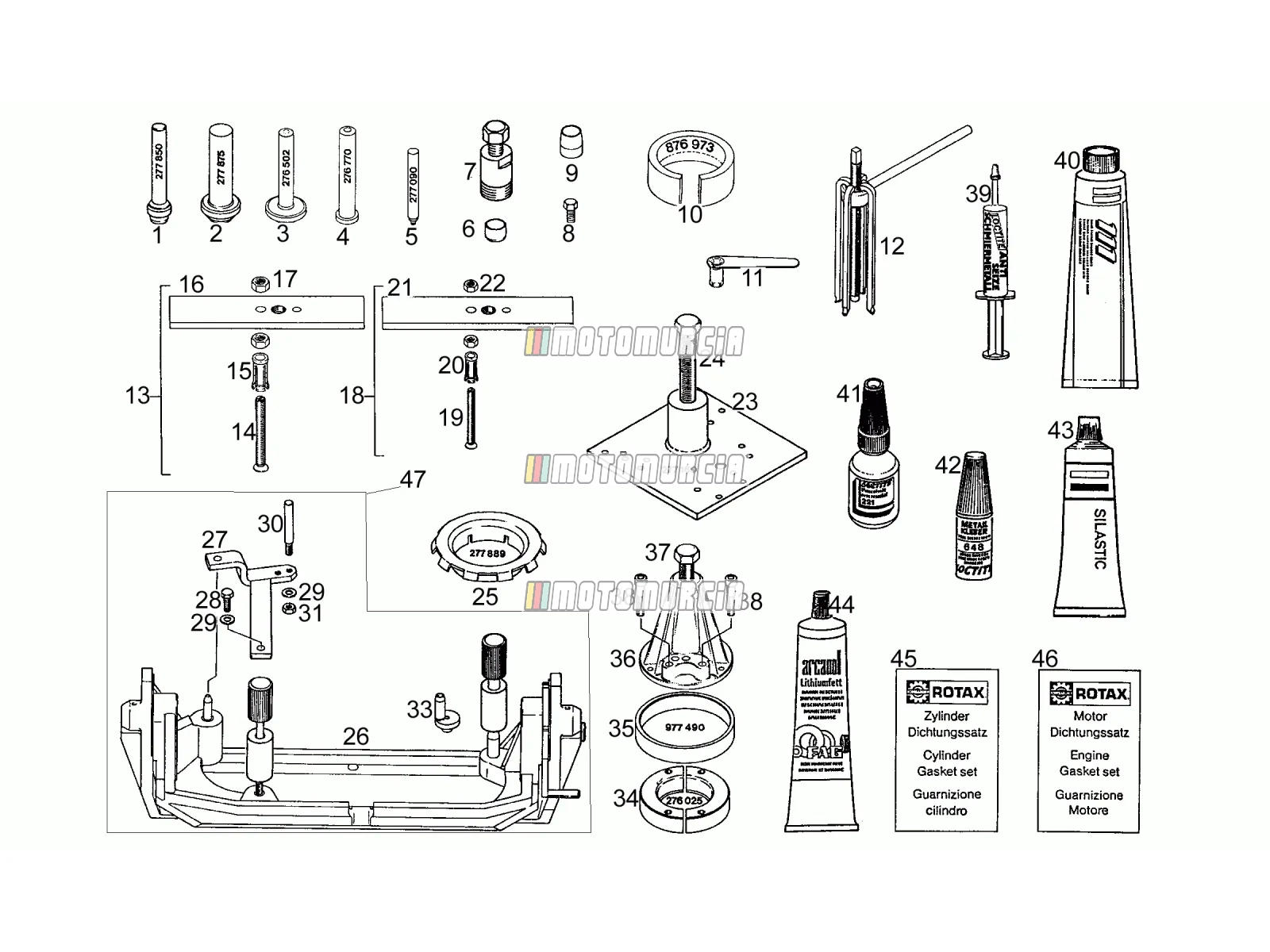 Outils spéciaux