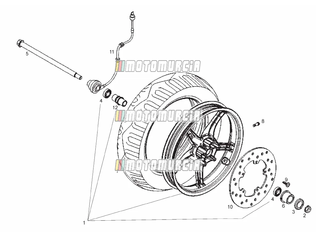 Roue avant