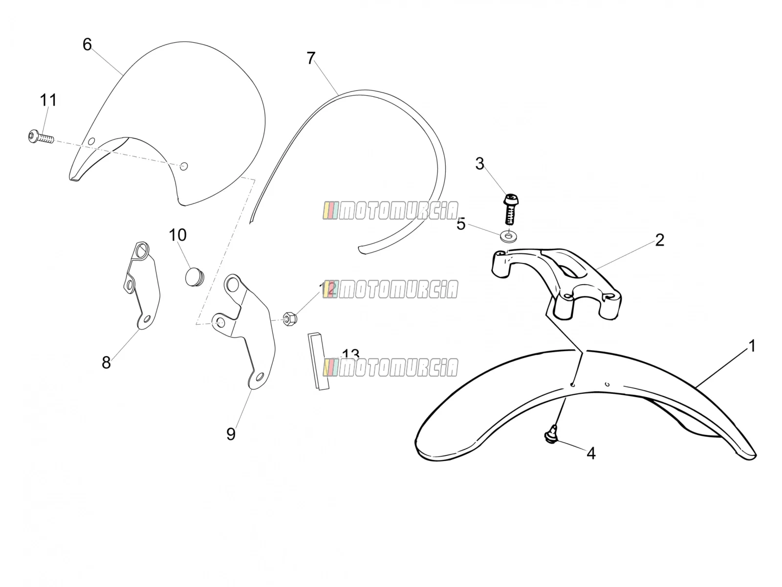 Front Body - Front Mudguard