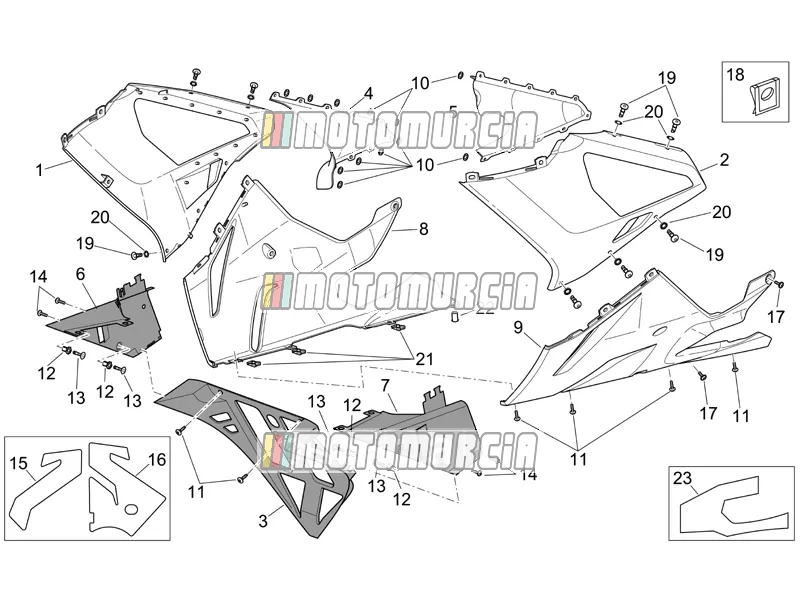 Front Body - Fairings Ii