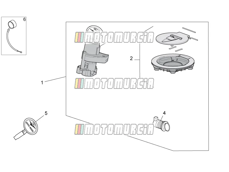Hardwarekit voor slot