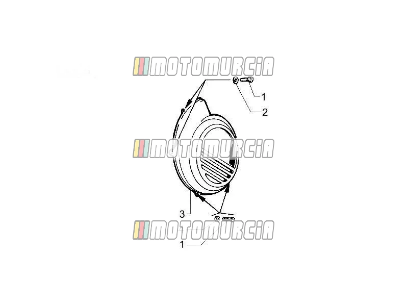 Vliegwiel magneetdeksel - oliefilter