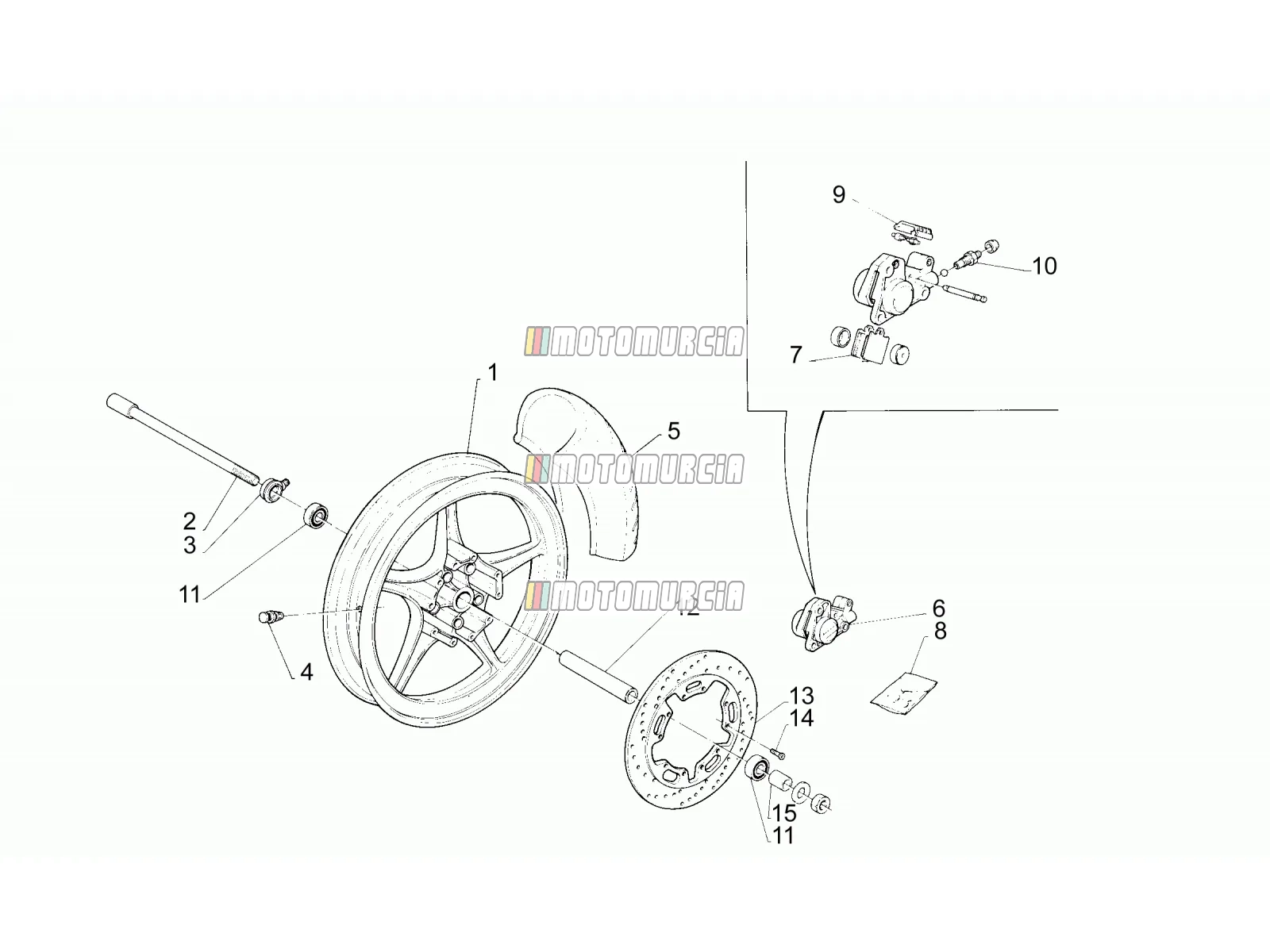 Roue avant