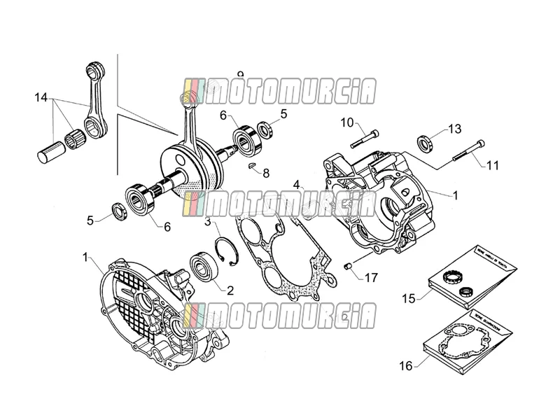 Crank-case-connect.rod Group