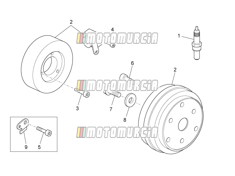 Motor » ontstekingseenheid