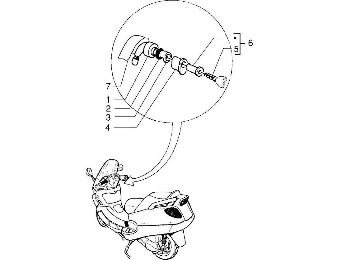 Interruptor con llave
