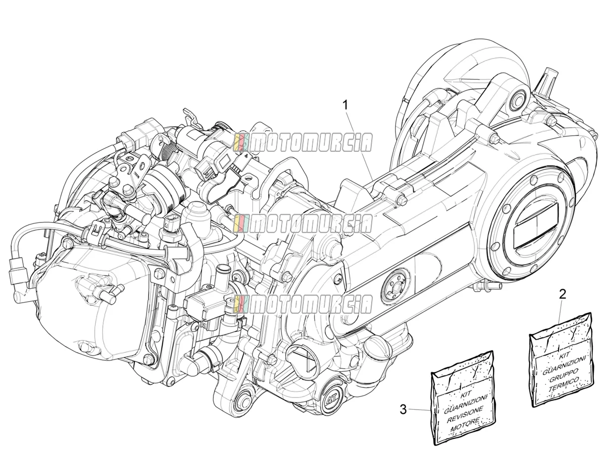 Motor, montage