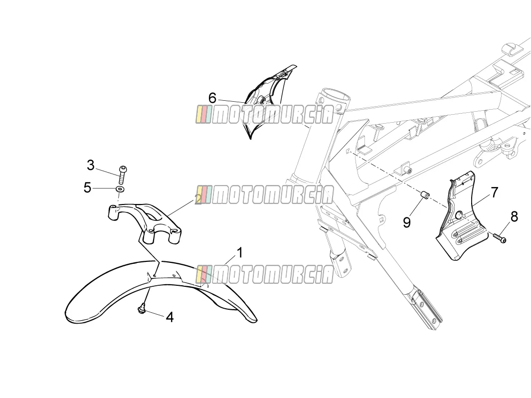 Front Body - Front Mudguard