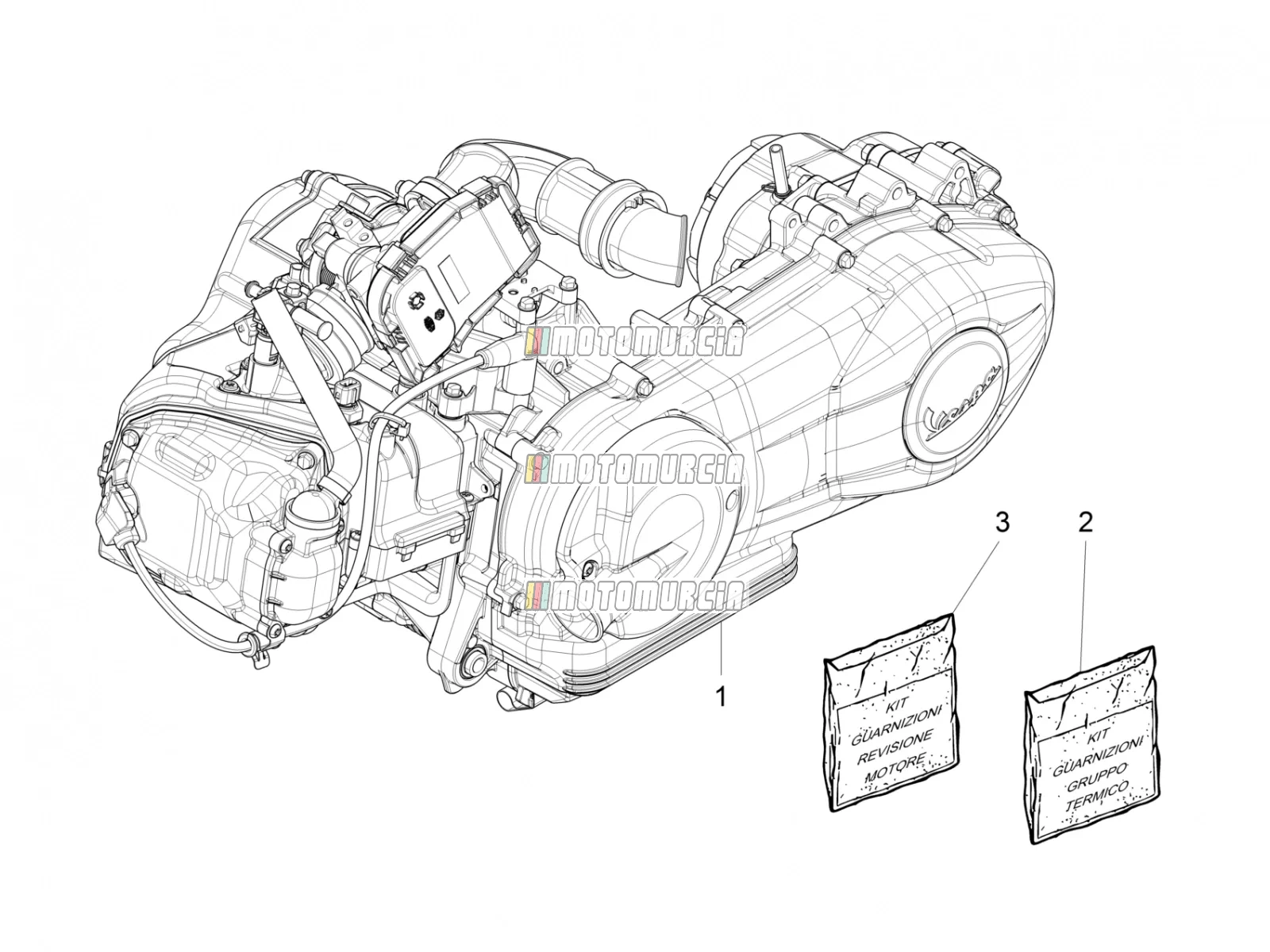 Moteur, assemblage