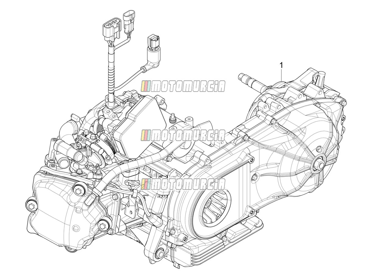 Motor montage